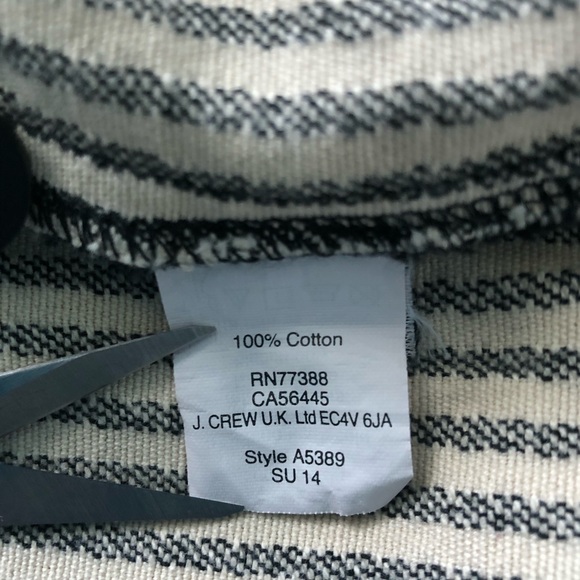 Madewell Striped Lace-Up Skirt (O) - Picture 9 of 9